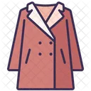 Coat Suit Winter Icon
