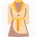 Coat Garment Raincoat Icon