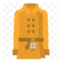 Coat Cloth Casual Icon