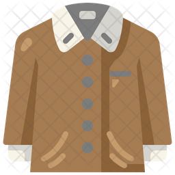 Coat Icon - Download in Flat Style