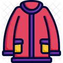 Coat Jacket Parka Icon