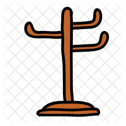 Coat Hanger Icon Of Doodle Style Available In Svg Png Eps Ai Icon Fonts