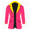 Coat Fashion Clothes Icon