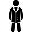 Coat Casual Formal Icon