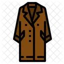 Coat Scarf Garment Icon
