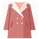 Coat Suit Winter Icon