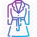Coat Garment Raincoat Icon