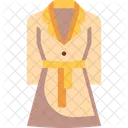 Coat Garment Raincoat Icon