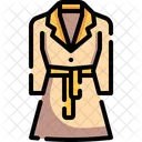 Coat Garment Raincoat Icon