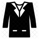 Crop Top Woman Clothes Icon