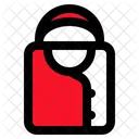Coat Winter Jacket Raincoat Icon