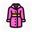Coat Jacket Clothes Icon