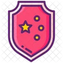 Coat Of Arms Shield Trident Icon