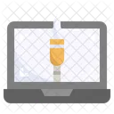 Coaxial Cable  Icon