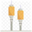 Coaxial Cable  Icon