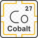 Cobalt Preodic Table Preodic Elements Icon