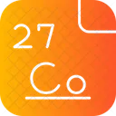 Cobalt Periodic Table Chemistry Icon