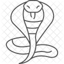 Cobra Reptil Escamoso Icono