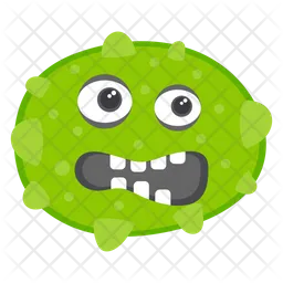 Coccus Microorganism  Icon