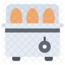 Cocina de huevos  Icono