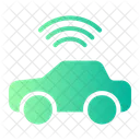 Coche Wifi Transporte Icono