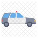 Coche Policia Automovil Icon