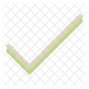 Cochez Ok Approuver Icône