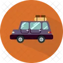 Coche Transporte Viajes Symbol