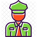 Coche Policia Policia Icon