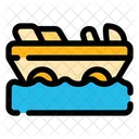 Coche anfibio  Icono