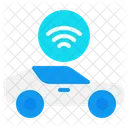 Coche Autonomo Coche Inteligente Coche Icono