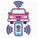 Coche conectado  Icono