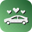 Coche Amor Boda Icono