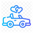 Coche de boda  Icono