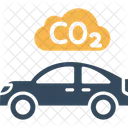 Coche de carbono  Icono