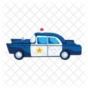 Coche De Policia Coche De Policia Coche Patrulla Icono