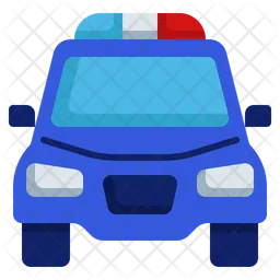 Coche de policía  Icono