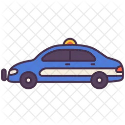 Coche de policía  Icono