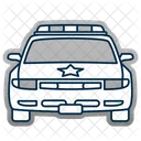 Policia Vehiculo Coche Icon