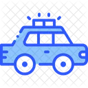 Coche Policia Vehiculo Icono