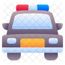 Coche De Policia Coche Transportes Icon