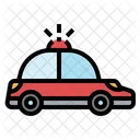 Coche De Policia Policia Coche Icon