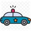 Coche de policía  Icono