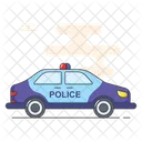 Coche de policía  Icono