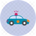 Coche de policía  Icono