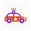 Coche de policía  Icono