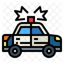 Coche de policía  Icono