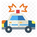 Coche de policía  Icono