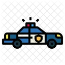 Coche de policía  Icono