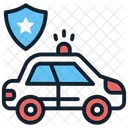 Coche de policía  Icono